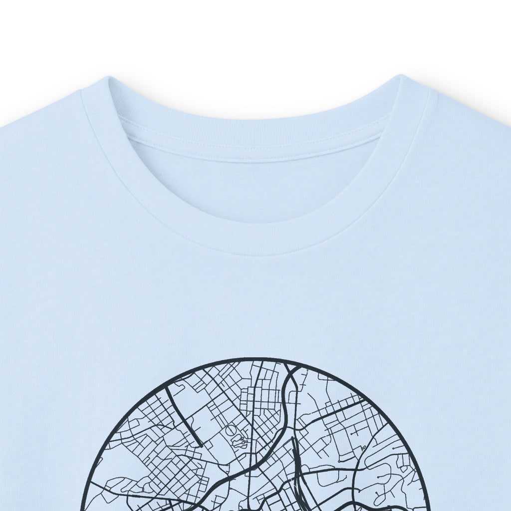 Knoxville Street Map Long Sleeve T-Shirt