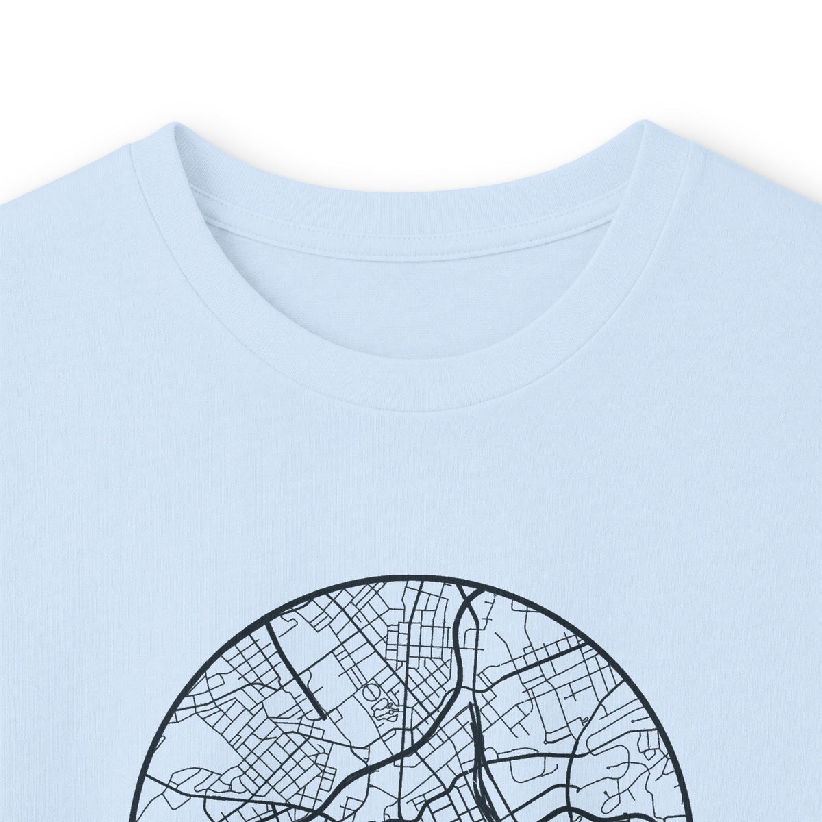 Knoxville Street Map Long Sleeve T-Shirt
