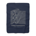 Chattanooga Ridgeline Sherpa Blanket (Navy)
