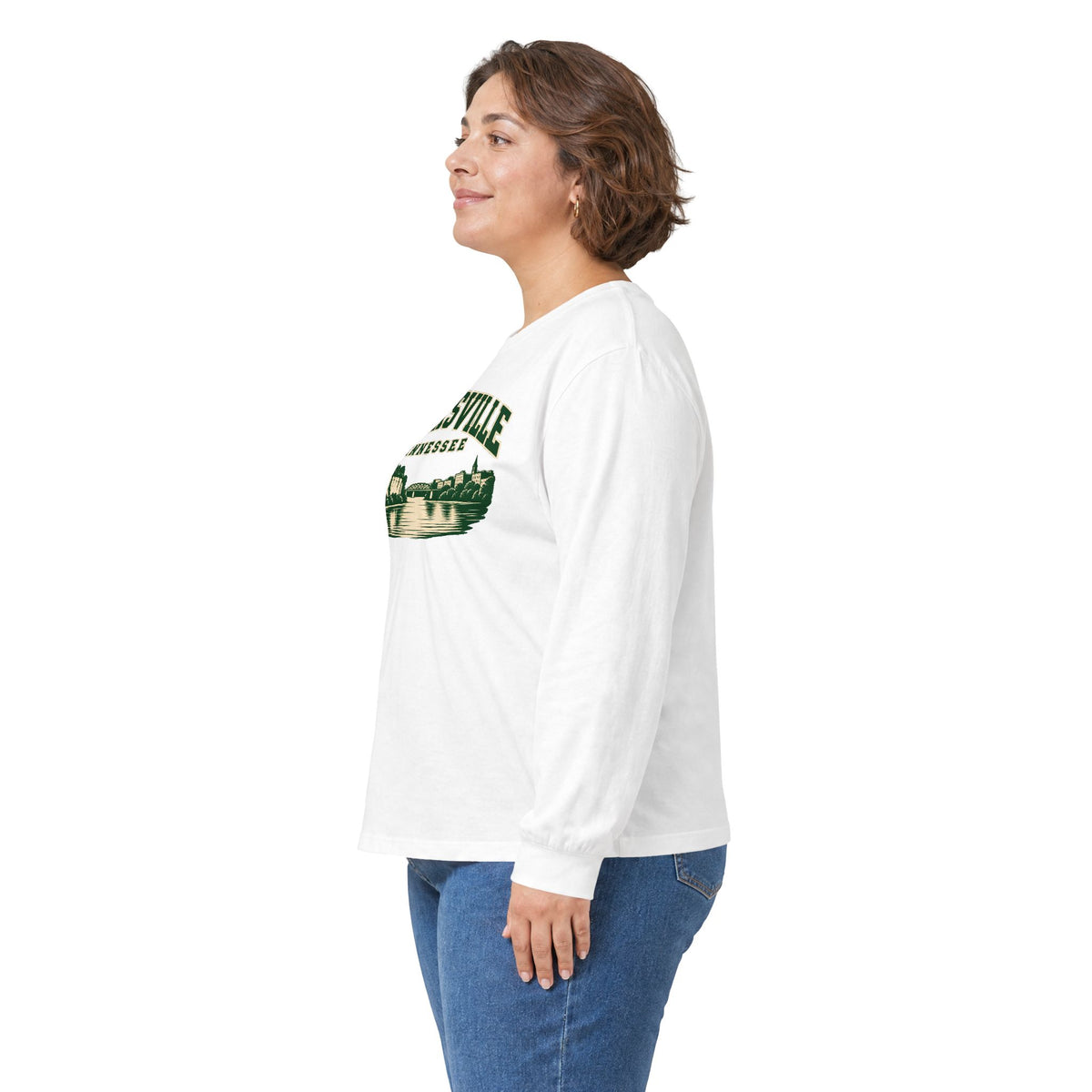 Clarksville Vintage Varsity Long Sleeve T-Shirt
