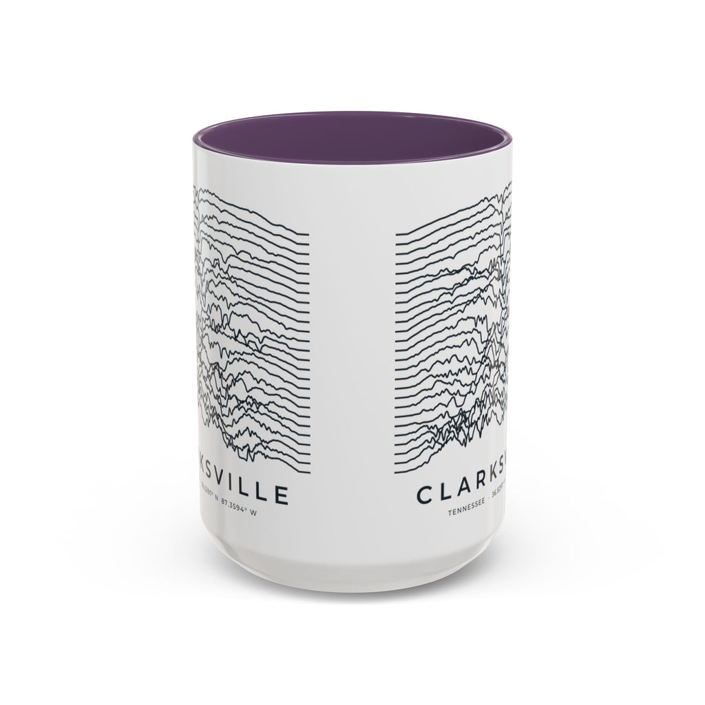 Clarksville Ridgeline Accent Mug