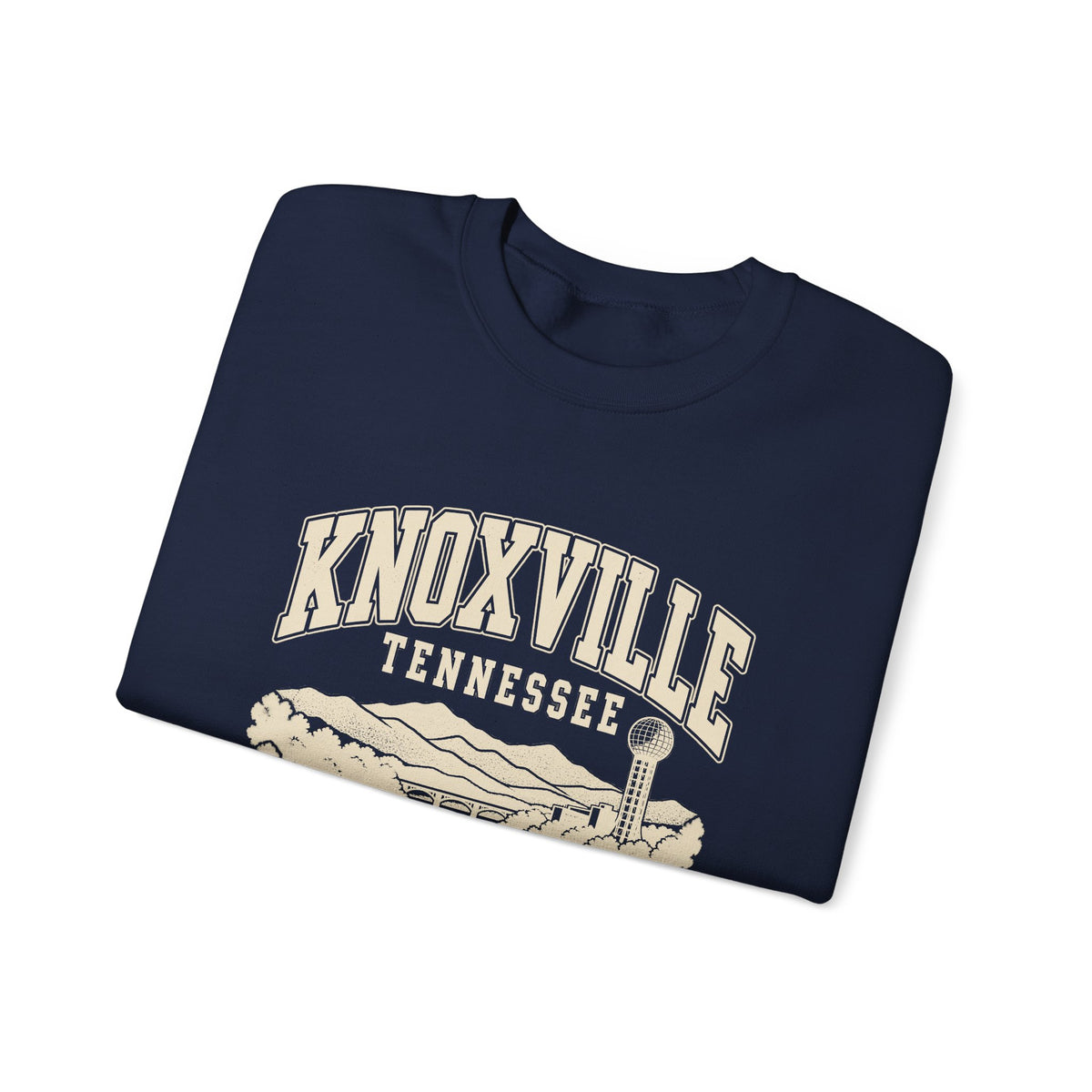 Knoxville Vintage Varsity Crewneck Sweatshirt