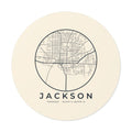 Jackson Street Map Sticker