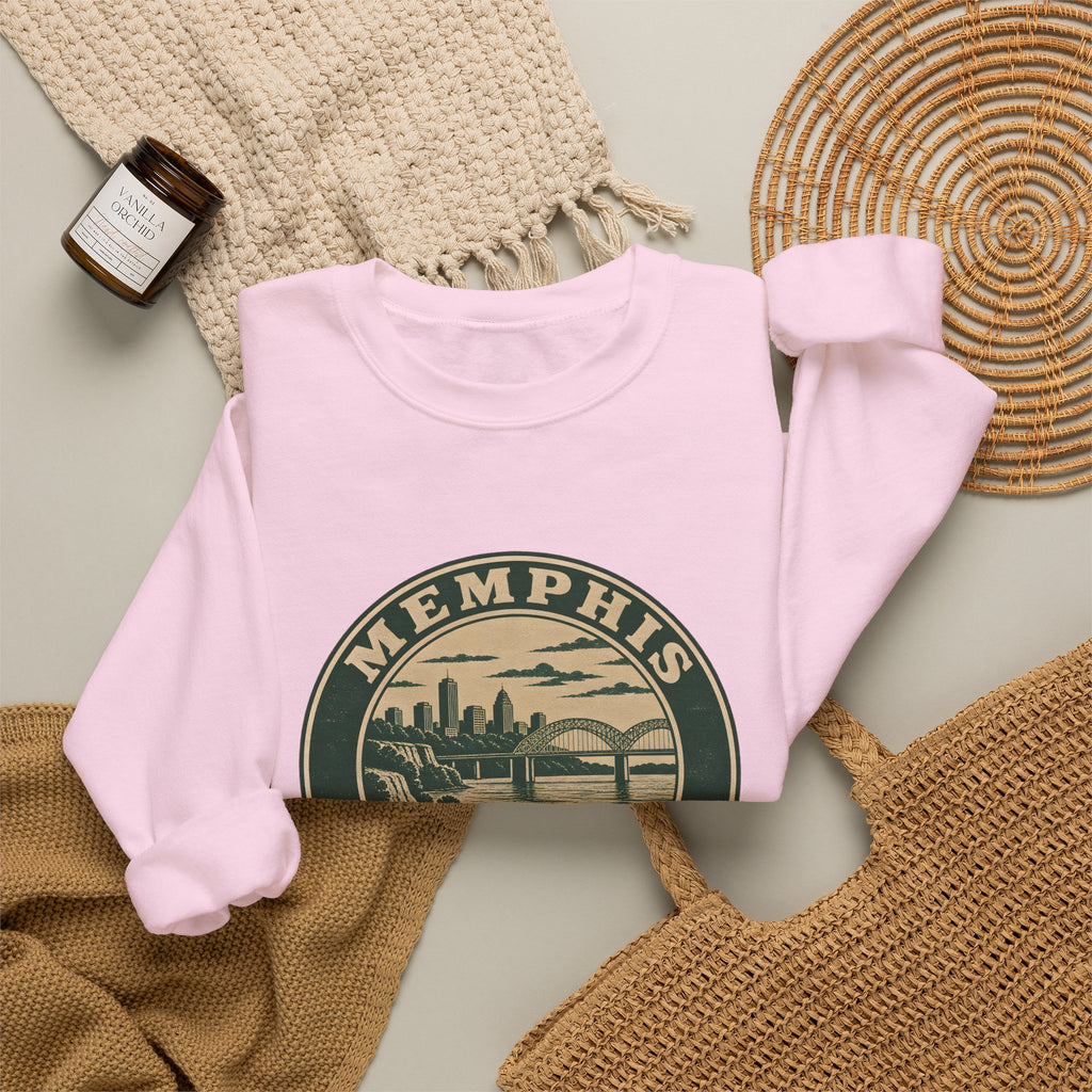 Memphis Park Badge Crewneck Sweatshirt