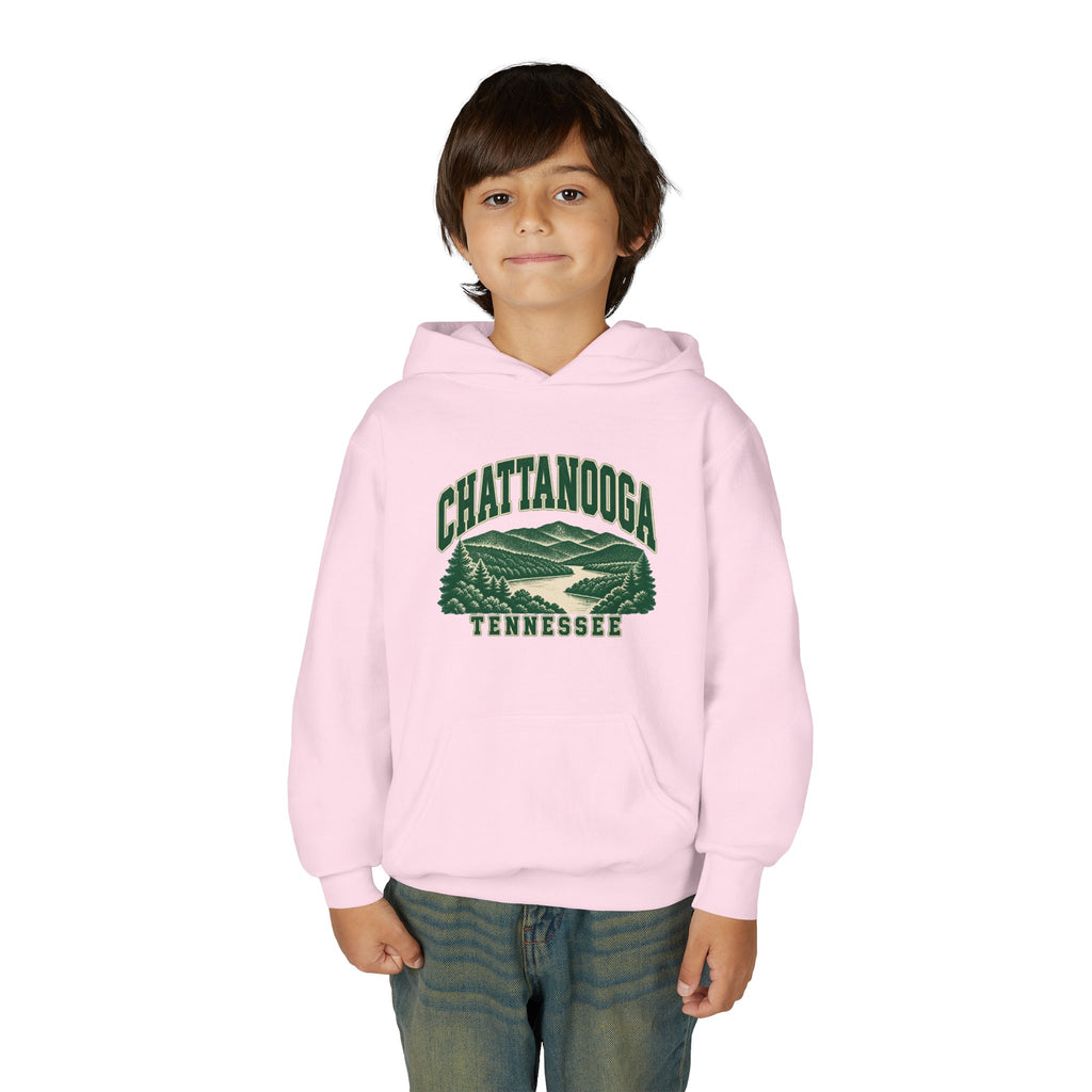 Chattanooga Vintage Varsity Kids Hoodie