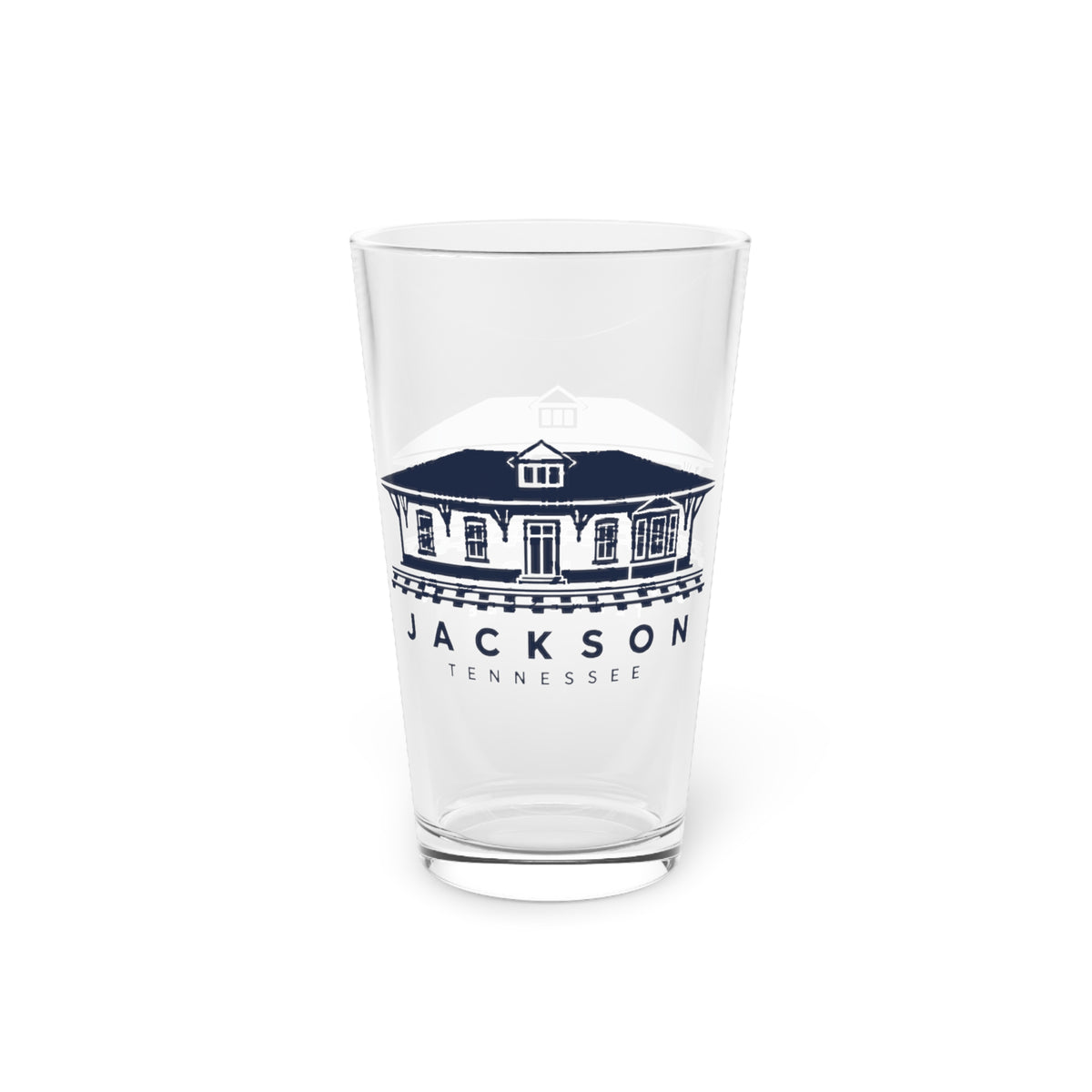 Jackson Train Depot Pint Glass