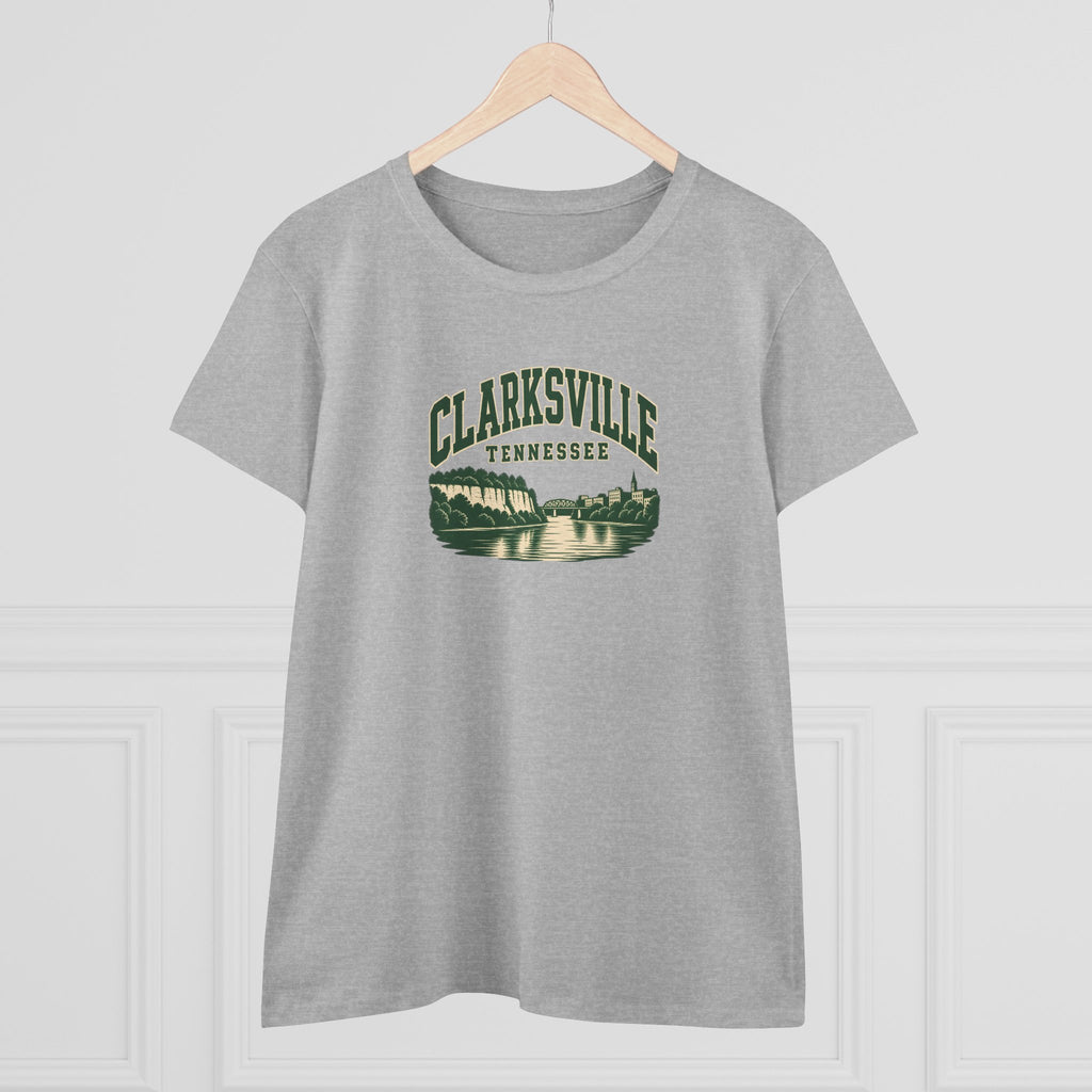 Clarksville Vintage Varsity Women's T-Shirt