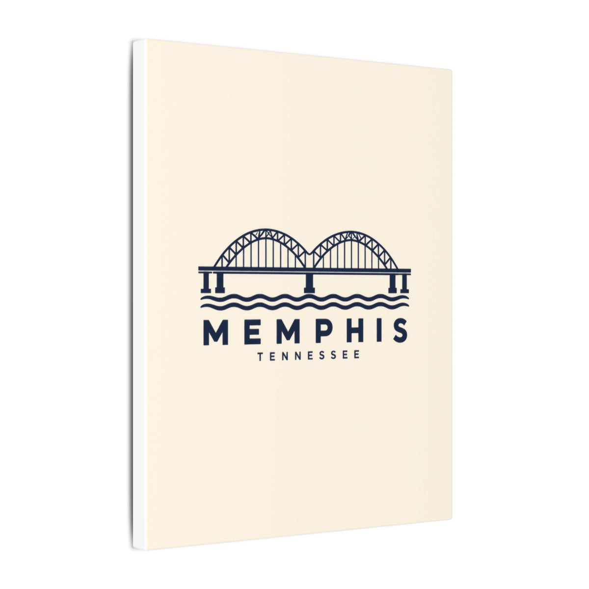 Memphis Hernando de Soto Bridge Canvas Print