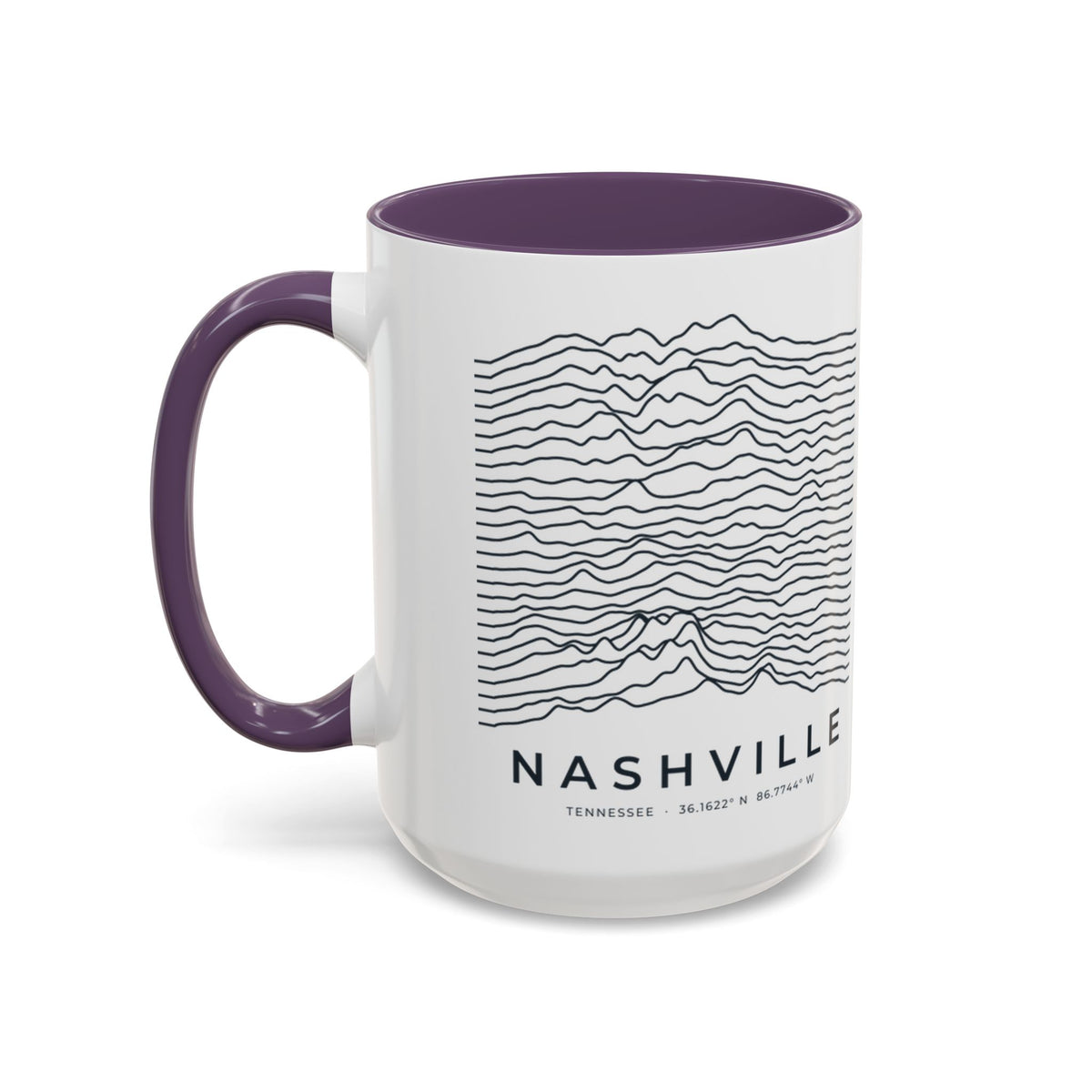 Nashville Ridgeline Accent Mug
