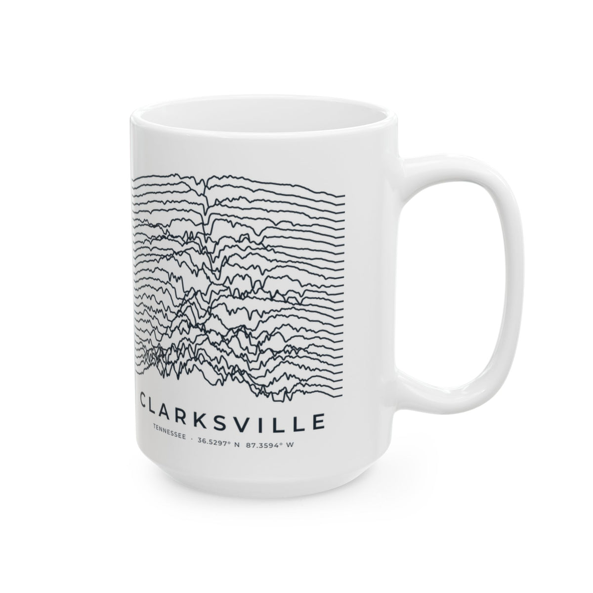 Clarksville Ridgeline Mug
