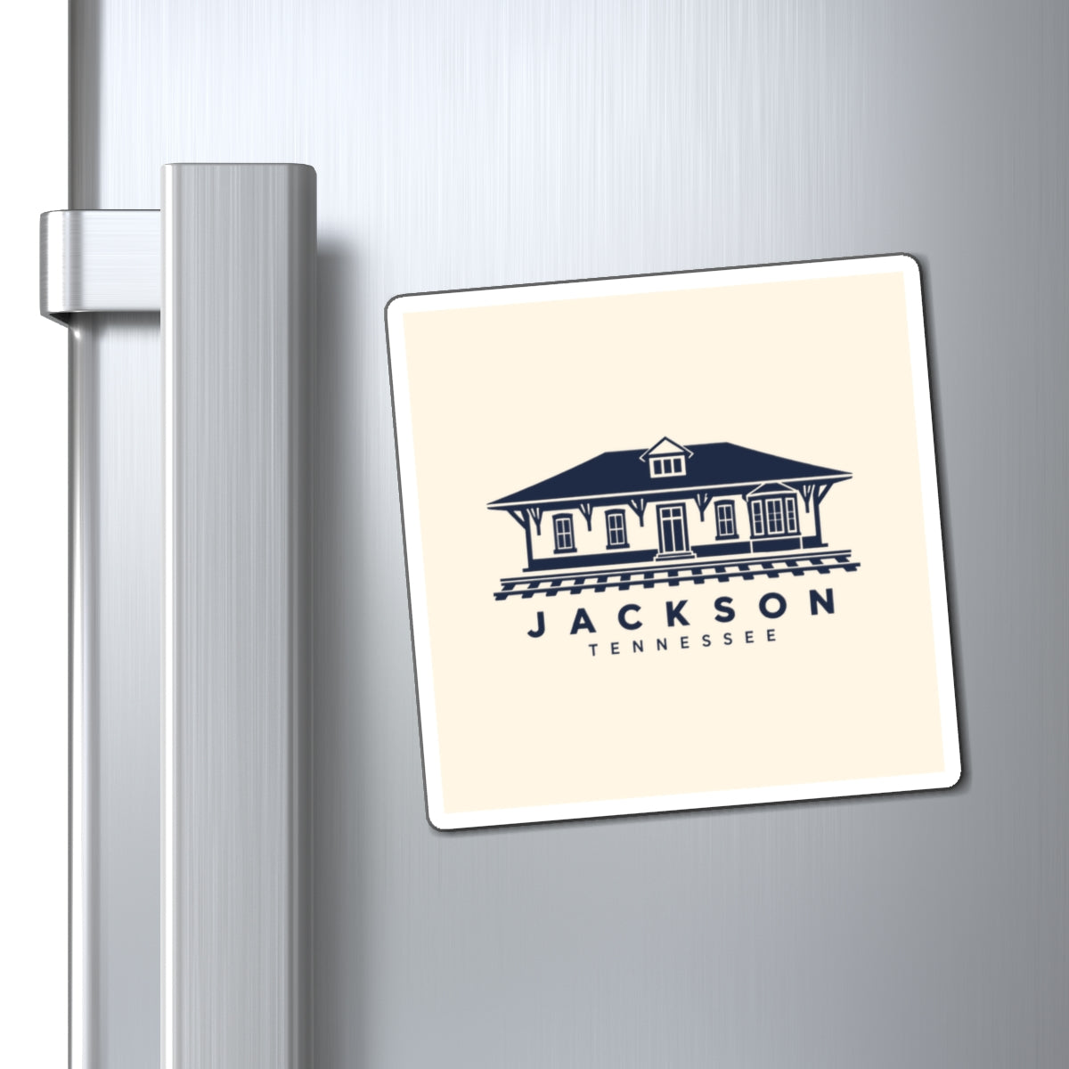 Jackson Train Depot Magnet