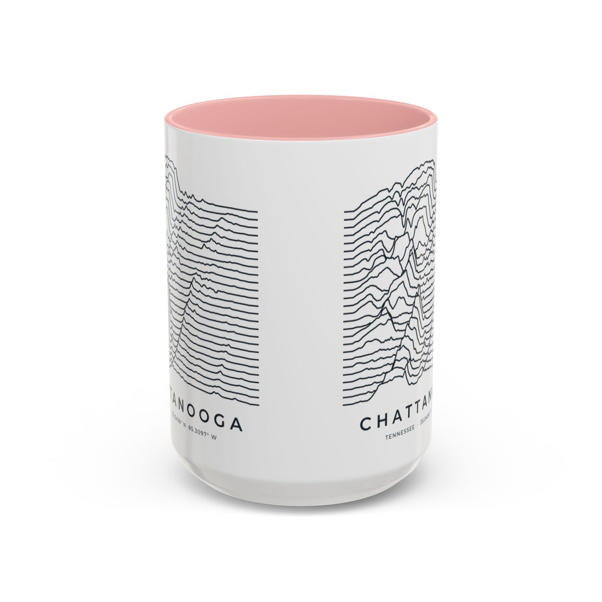 Chattanooga Ridgeline Accent Mug