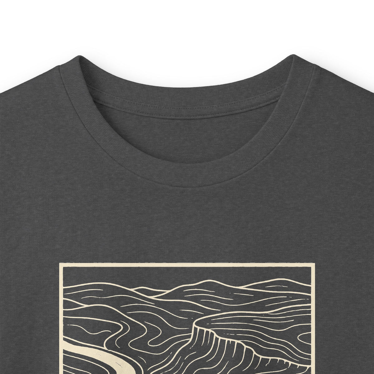 Clarksville Topo Map Long Sleeve T-Shirt