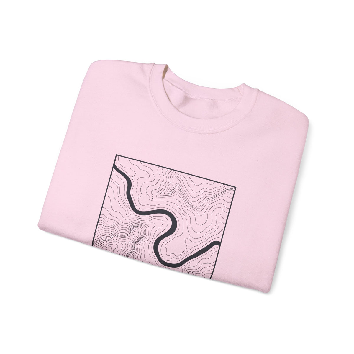 Chattanooga Topo Map Crewneck Sweatshirt