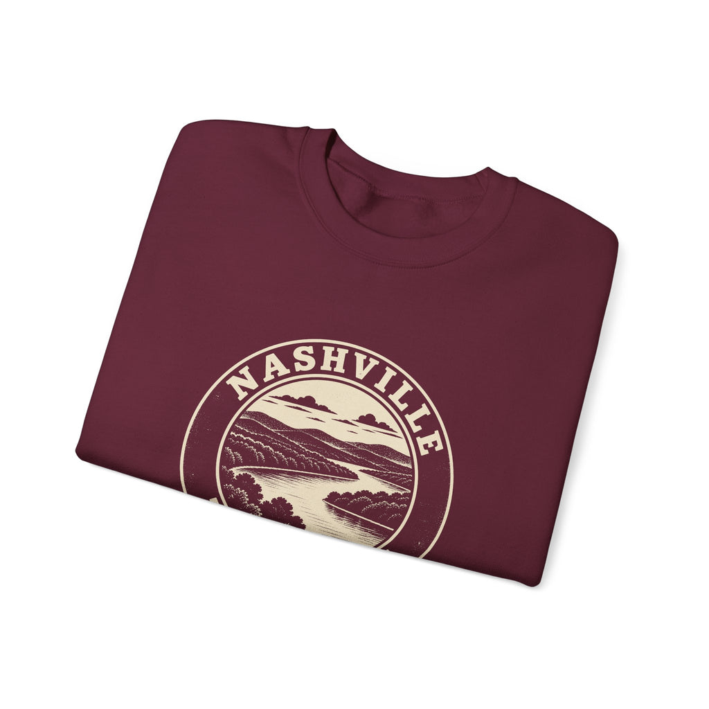 Nashville Park Badge Crewneck Sweatshirt