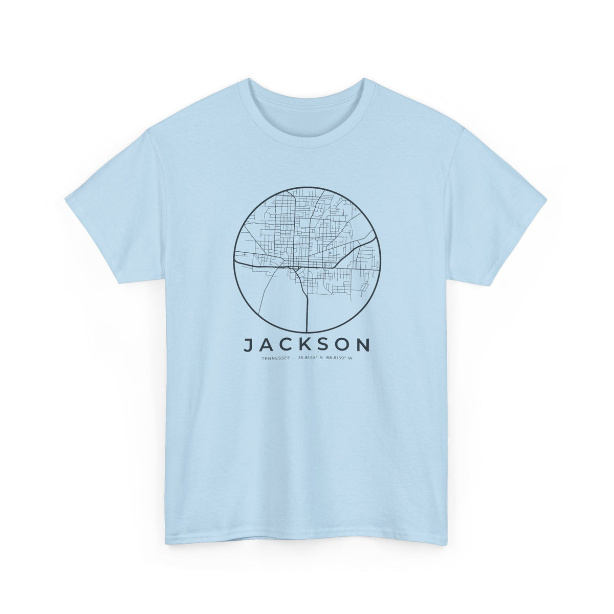 Jackson Street Map T-Shirt