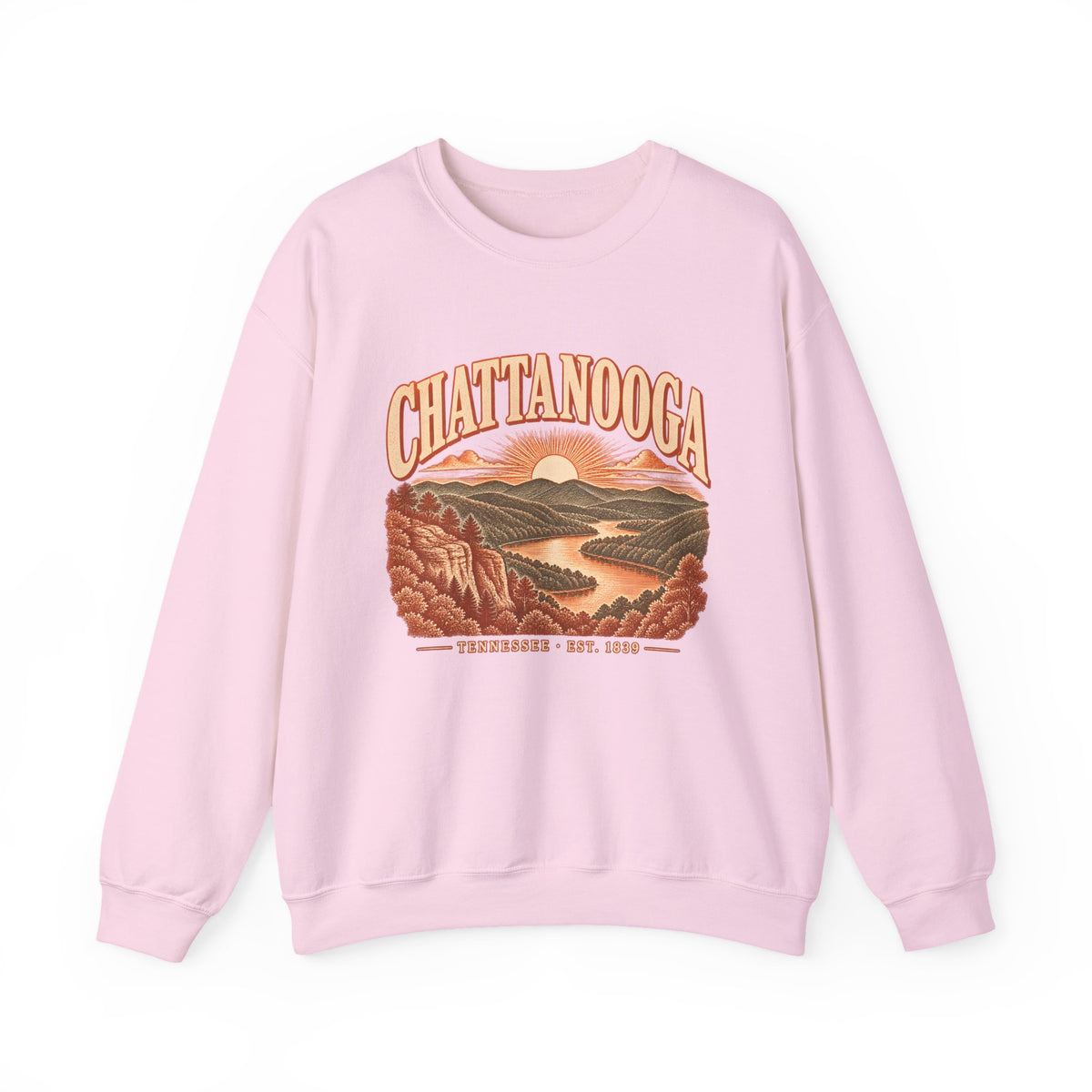 Chattanooga Engraved Valley Crewneck Sweatshirt