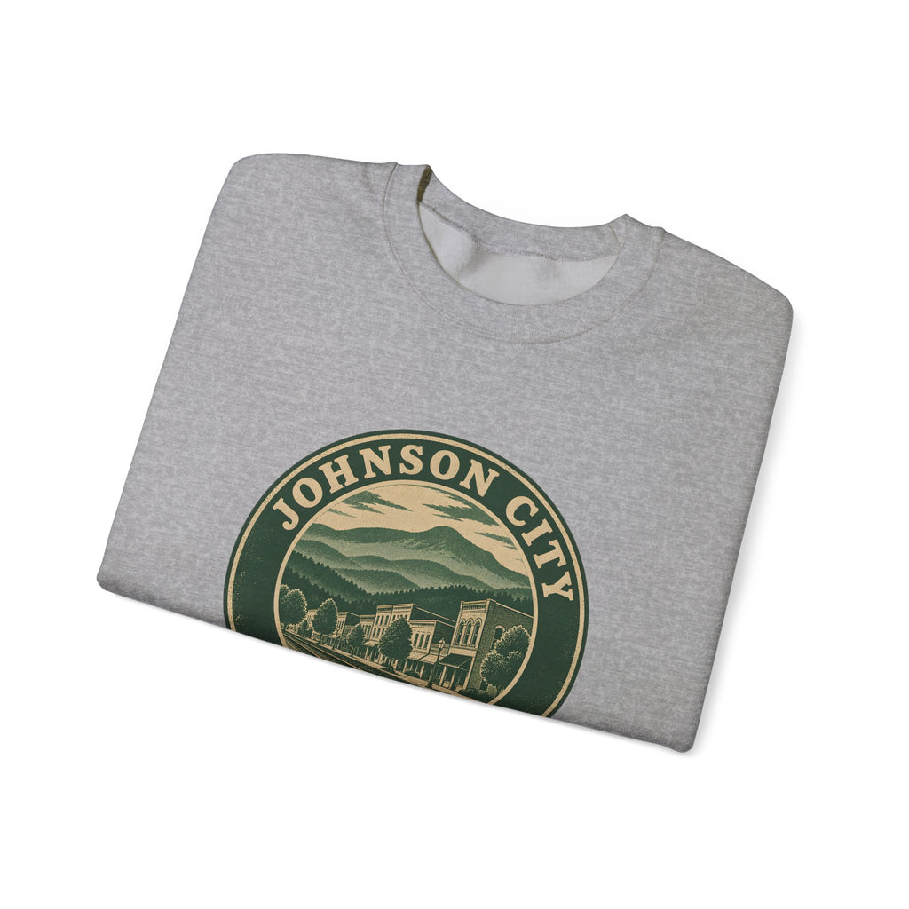 Johnson City Park Badge Crewneck Sweatshirt