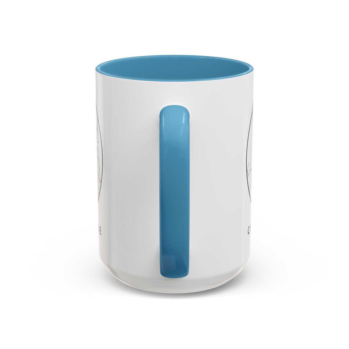 Clarksville Street Map Accent Mug
