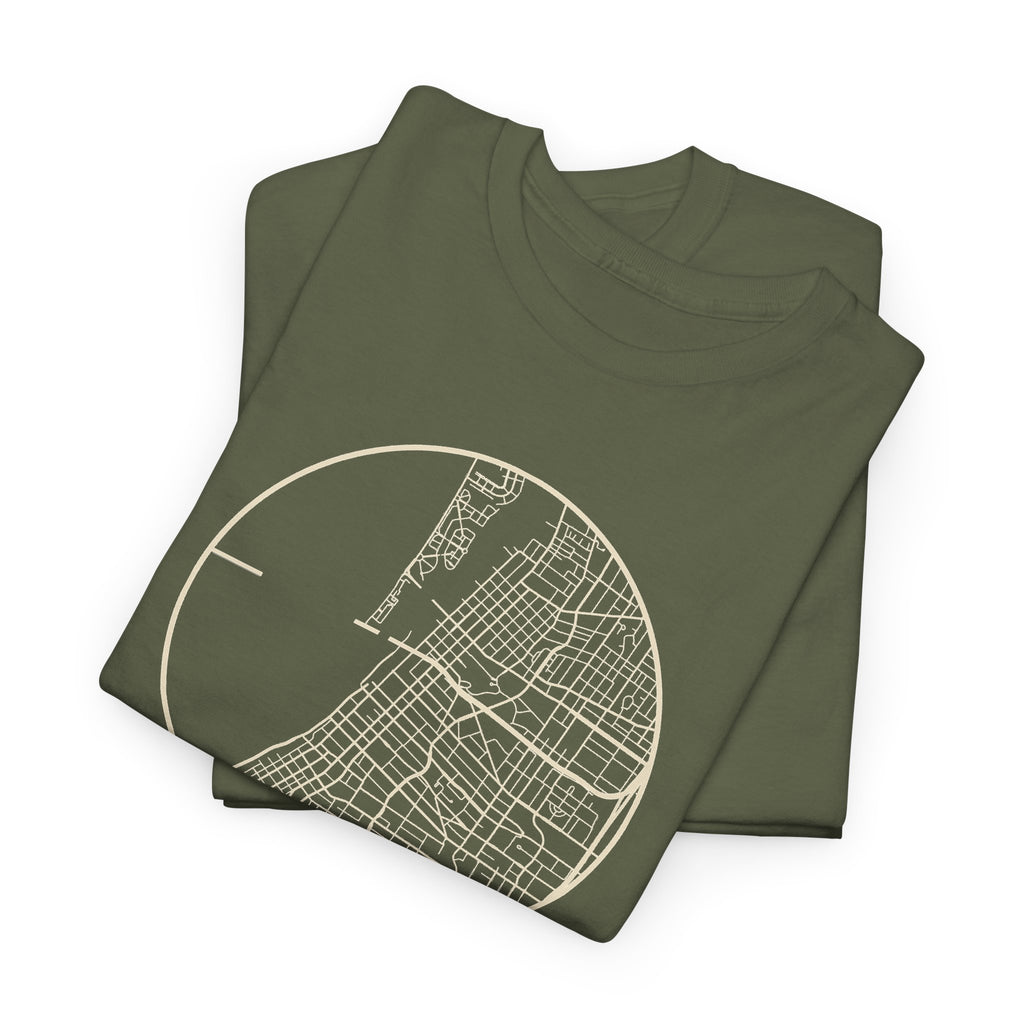 Memphis Street Map T-Shirt