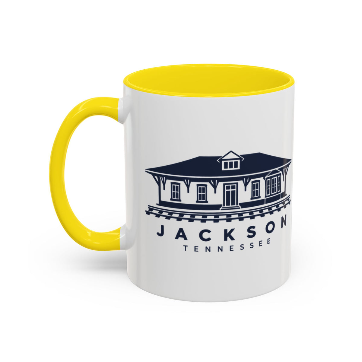 Jackson Train Depot Accent Mug