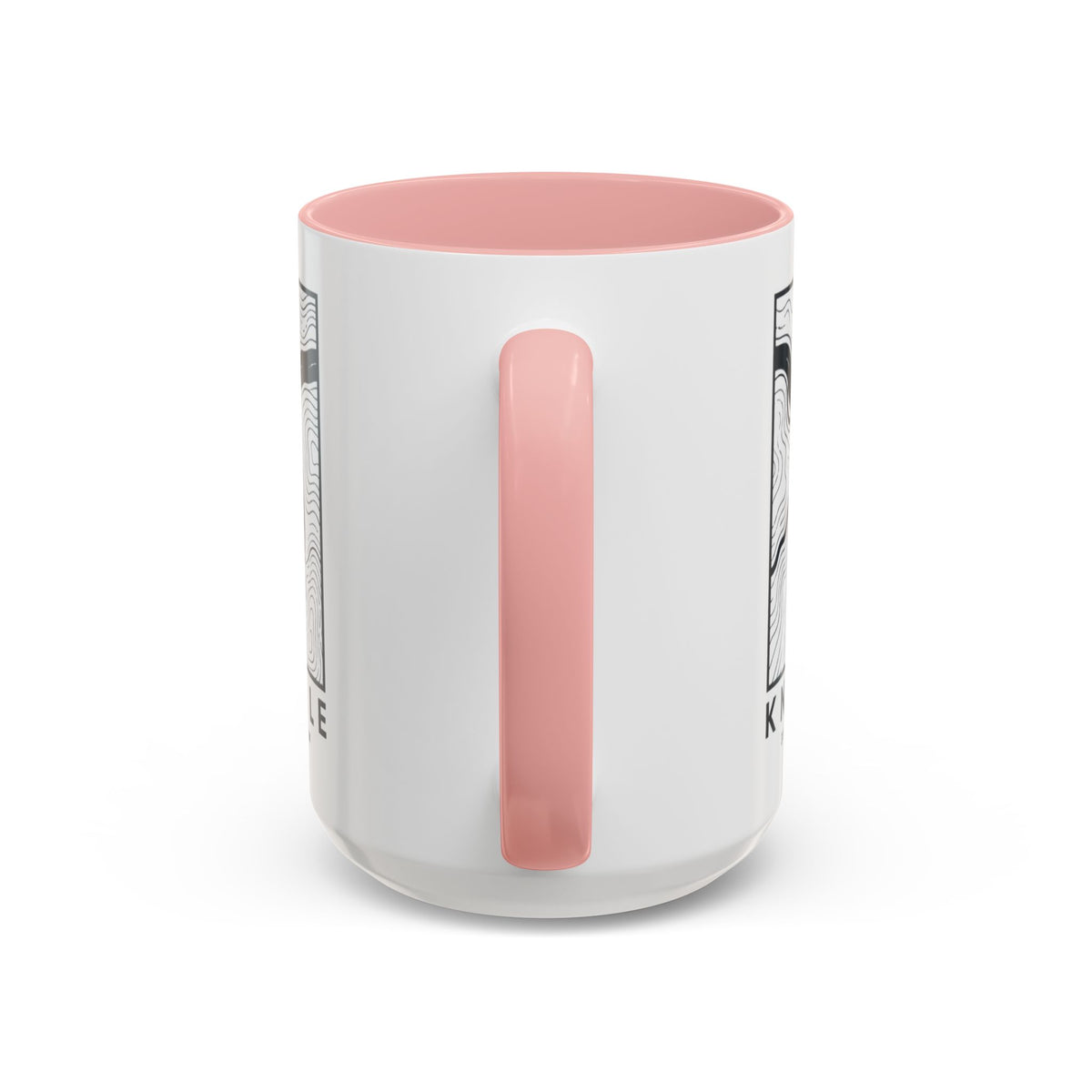 Knoxville Topo Map Accent Mug