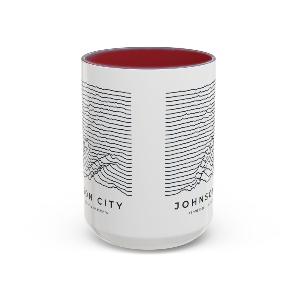 Johnson City Ridgeline Accent Mug