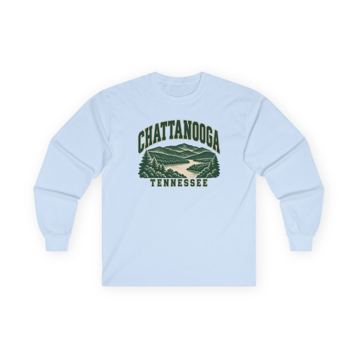 Chattanooga Vintage Varsity Long Sleeve T-Shirt