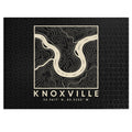 Knoxville Topo Map Puzzle (Black)
