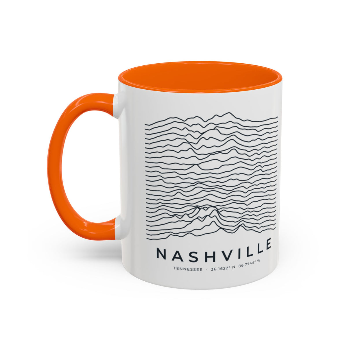 Nashville Ridgeline Accent Mug