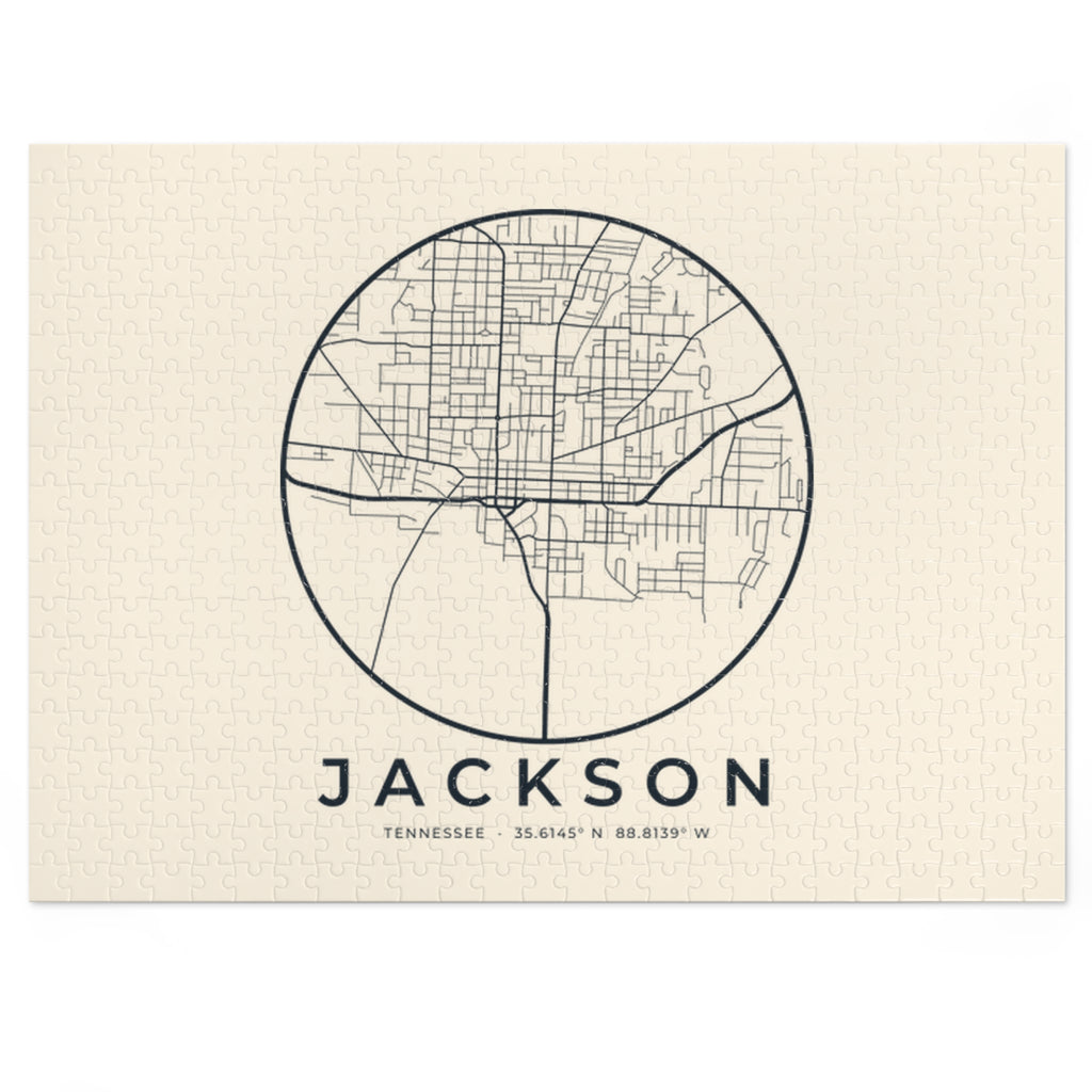 Jackson Street Map Puzzle