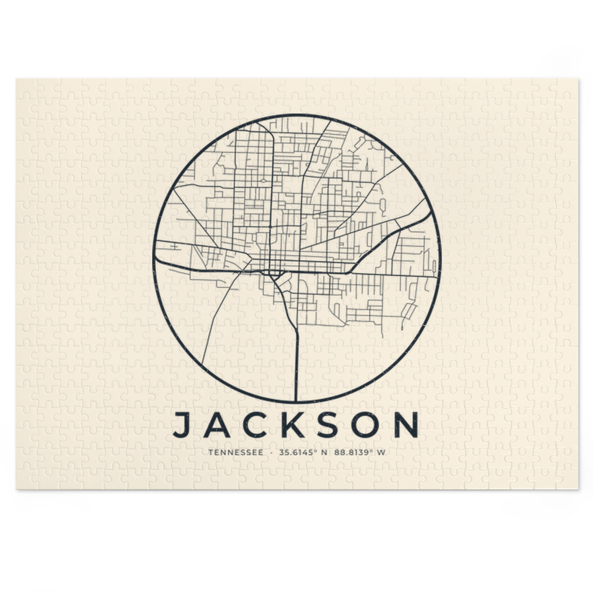 Jackson Street Map Puzzle