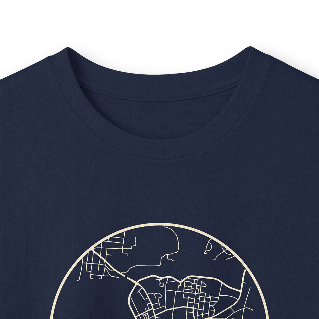 Clarksville Street Map Long Sleeve T-Shirt