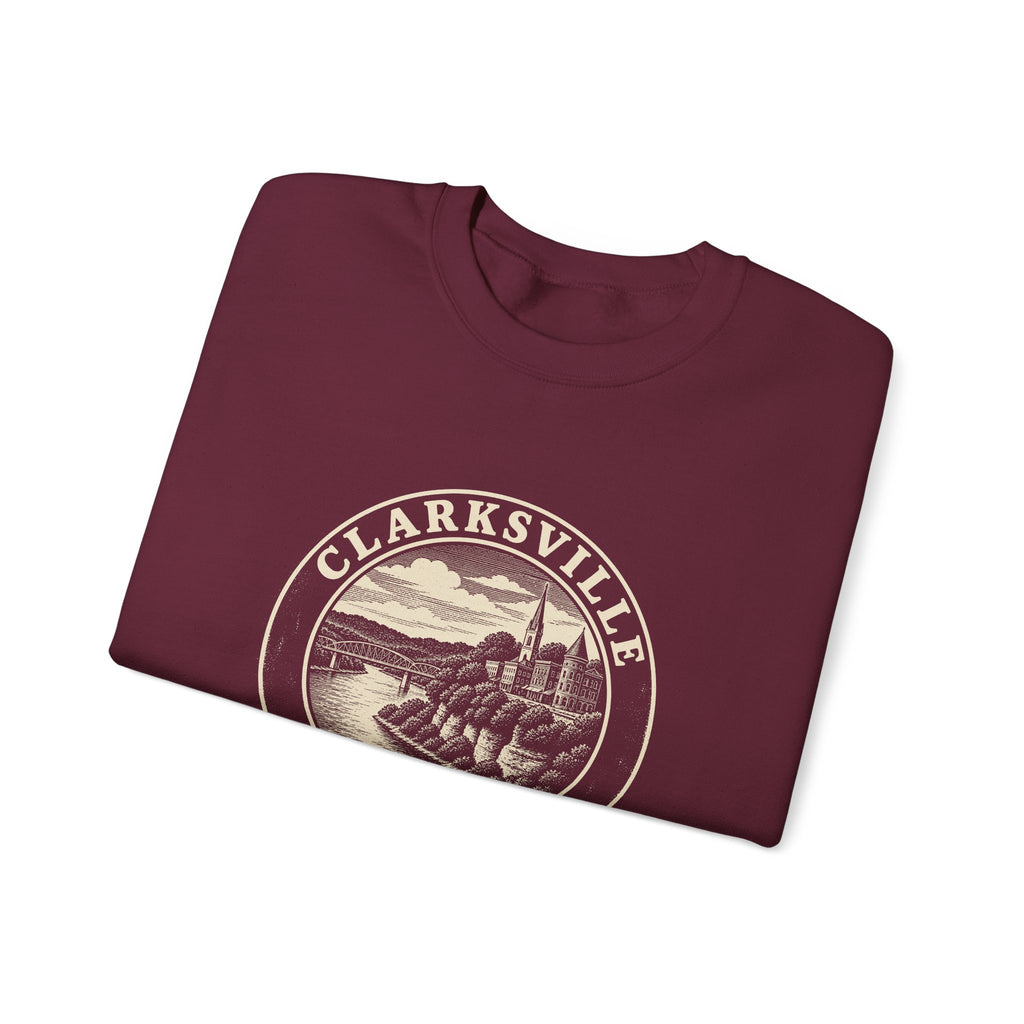 Clarksville Park Badge Crewneck Sweatshirt