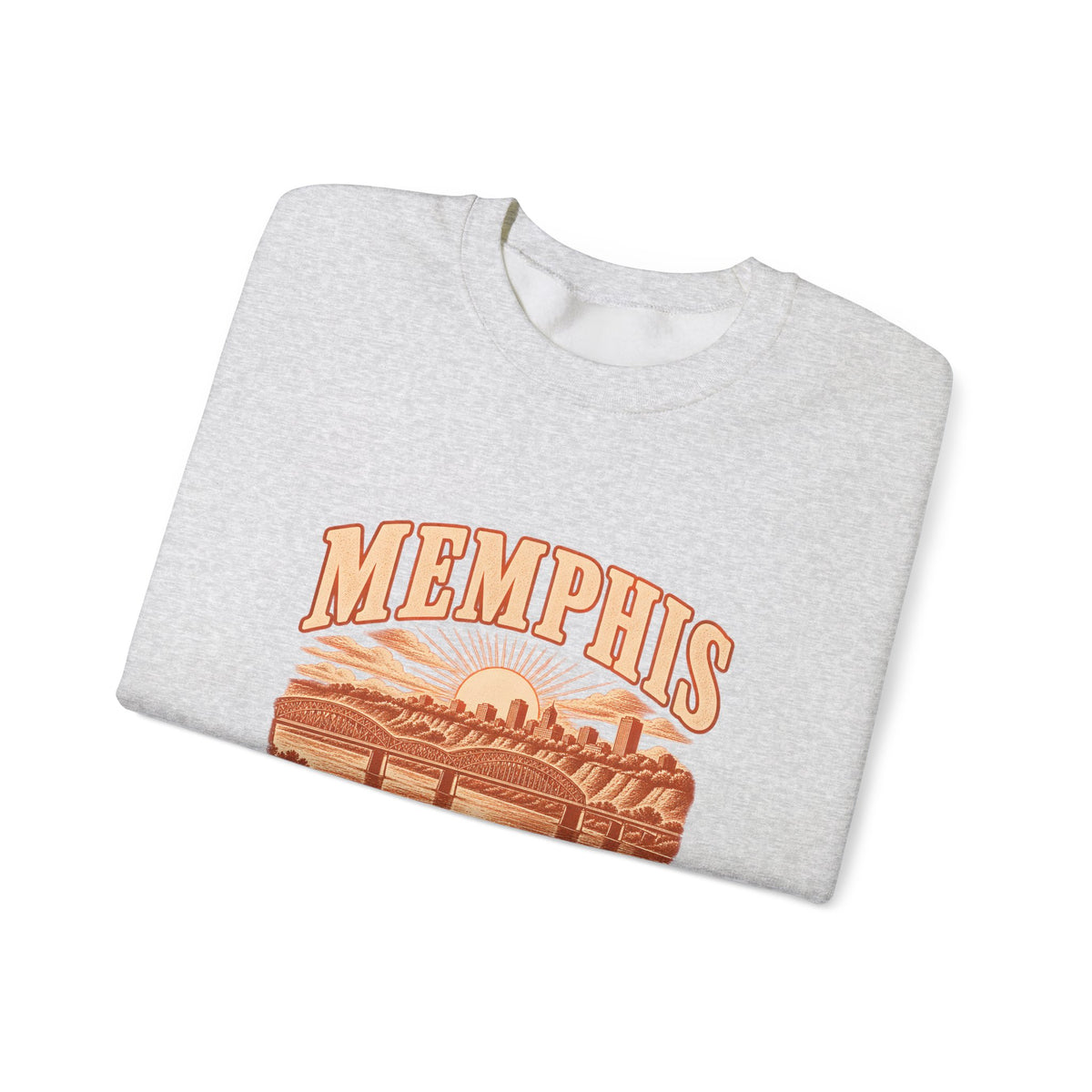 Memphis Engraved Valley Crewneck Sweatshirt