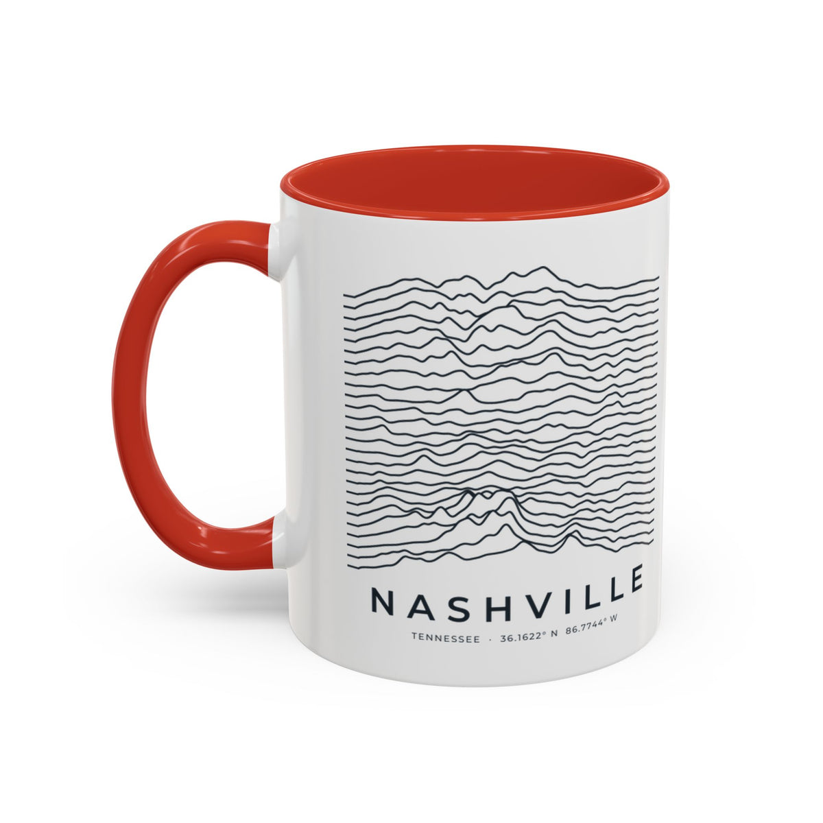 Nashville Ridgeline Accent Mug