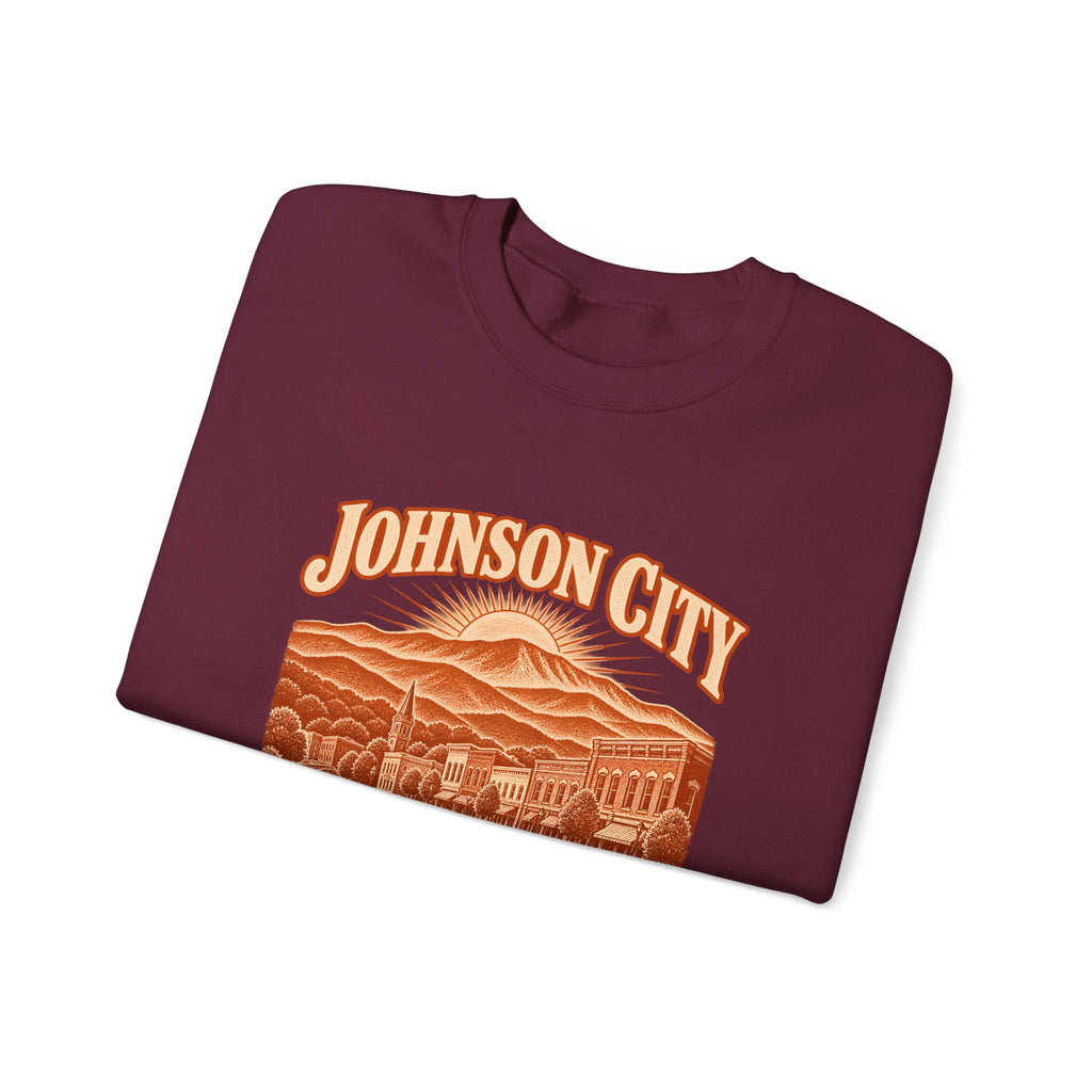 Johnson City Engraved Valley Crewneck Sweatshirt