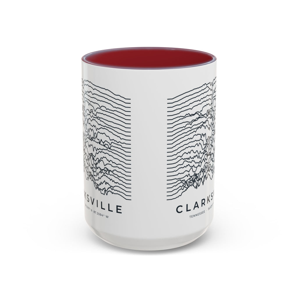 Clarksville Ridgeline Accent Mug