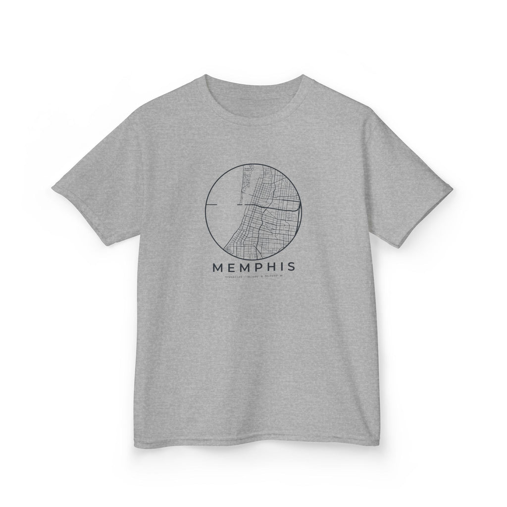 Memphis Street Map Kids T-Shirt