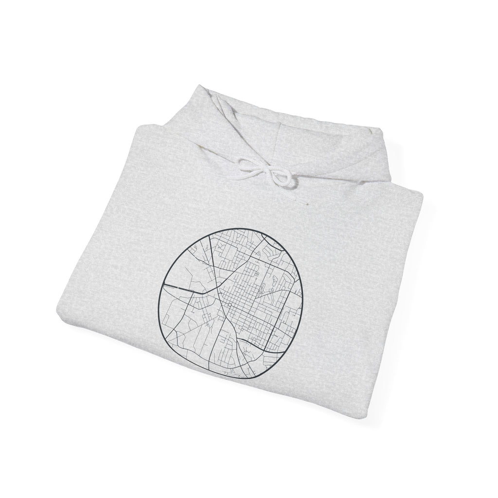 Murfreesboro Street Map Hoodie