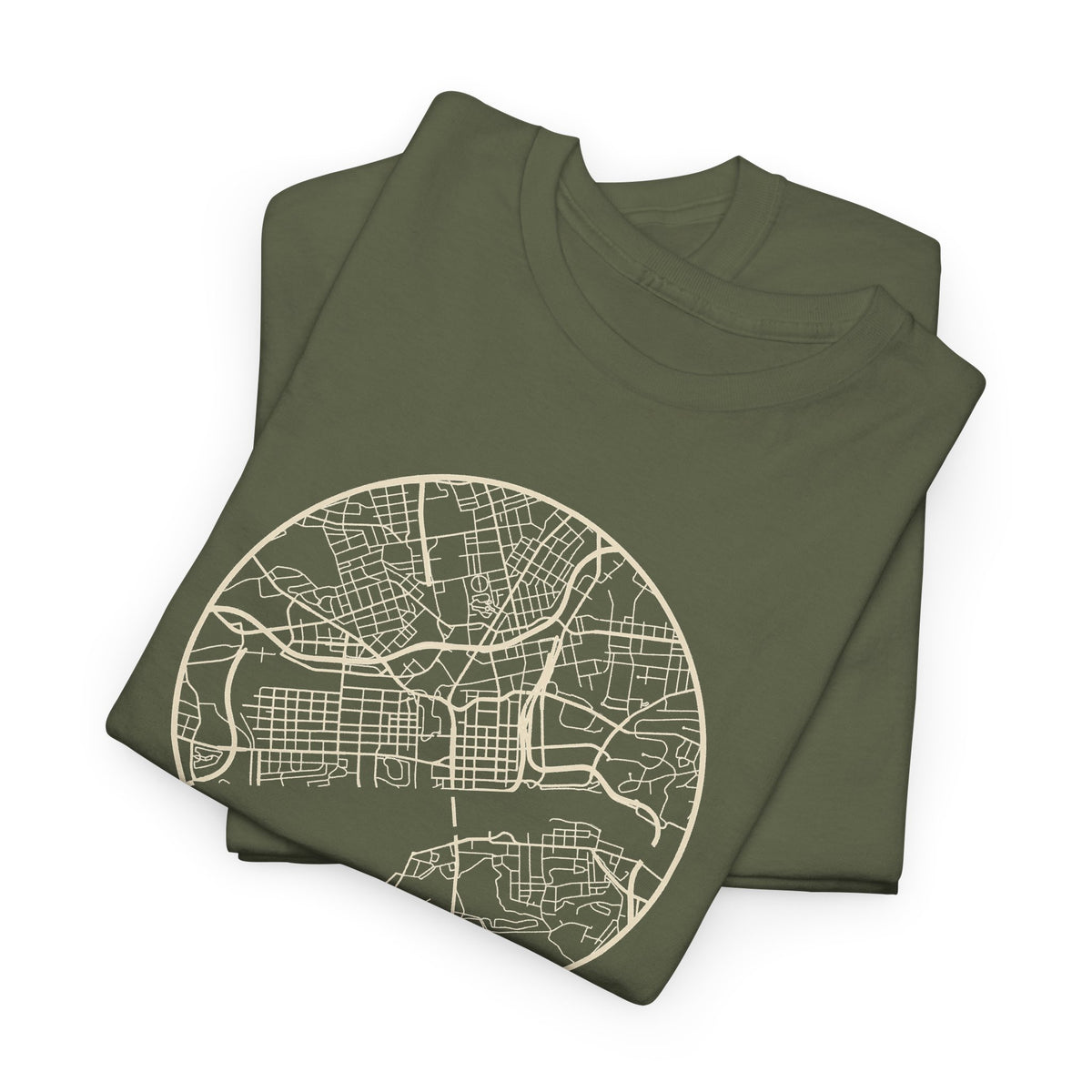 Knoxville Street Map T-Shirt