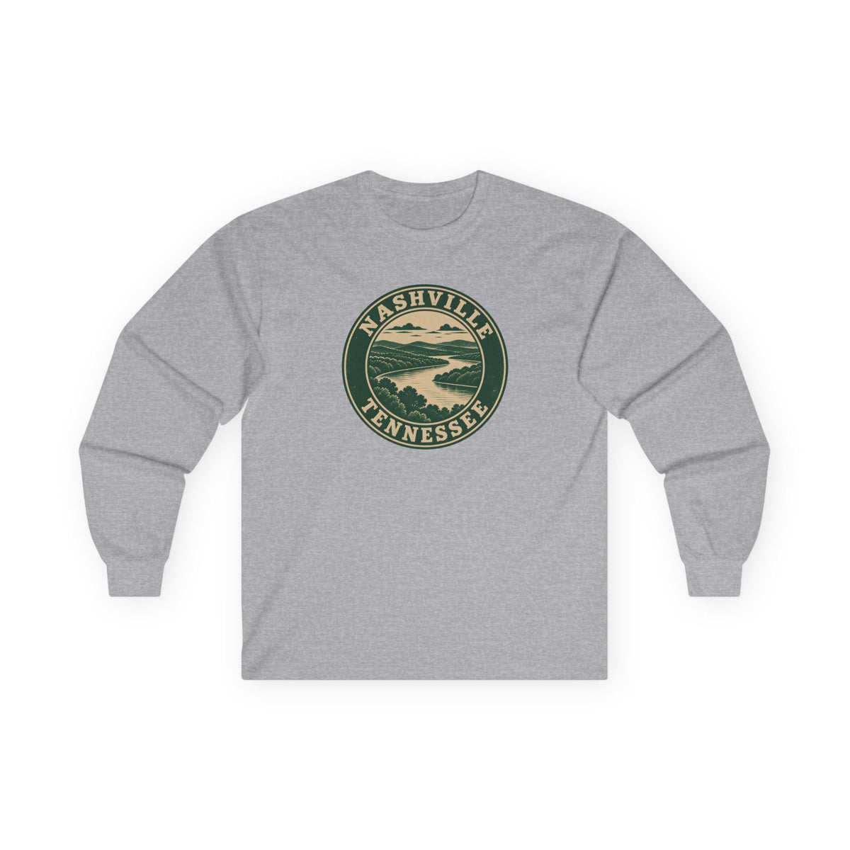 Nashville Park Badge Long Sleeve T-Shirt