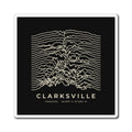 Clarksville Ridgeline Magnet (Black)