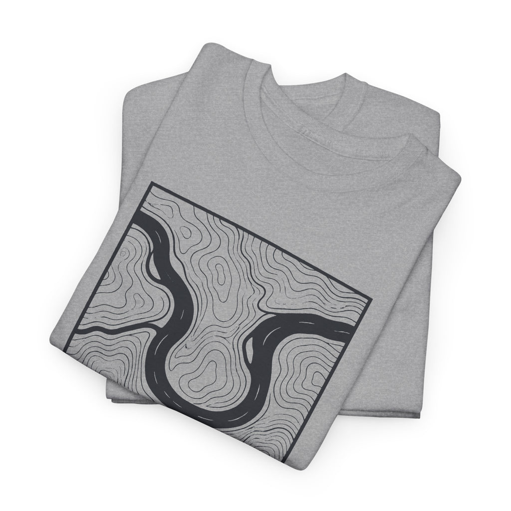 Knoxville Topo Map T-Shirt