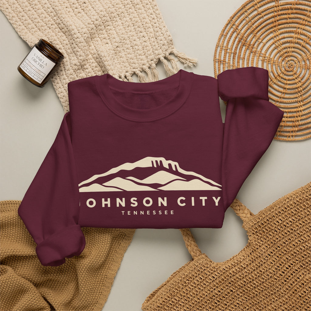 Johnson City Buffalo Mountain Crewneck Sweatshirt