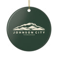Johnson City Buffalo Mountain Ornament (Forest Green)