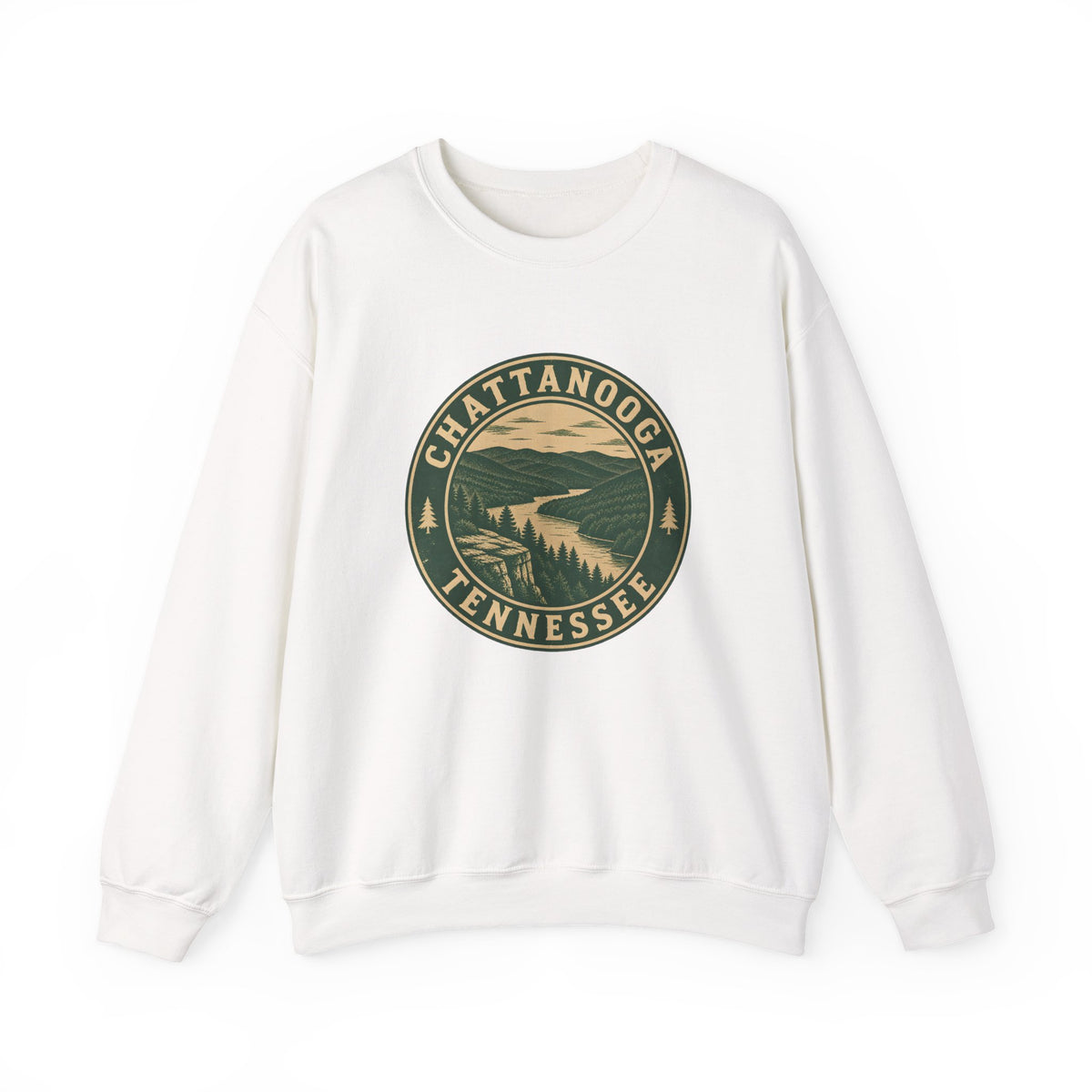 Chattanooga Park Badge Crewneck Sweatshirt