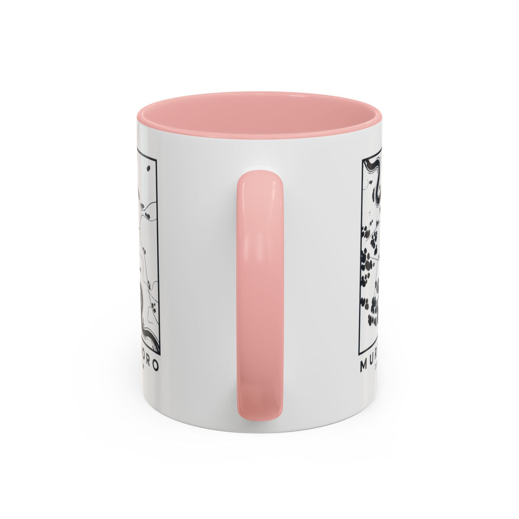 Murfreesboro Topo Map Accent Mug