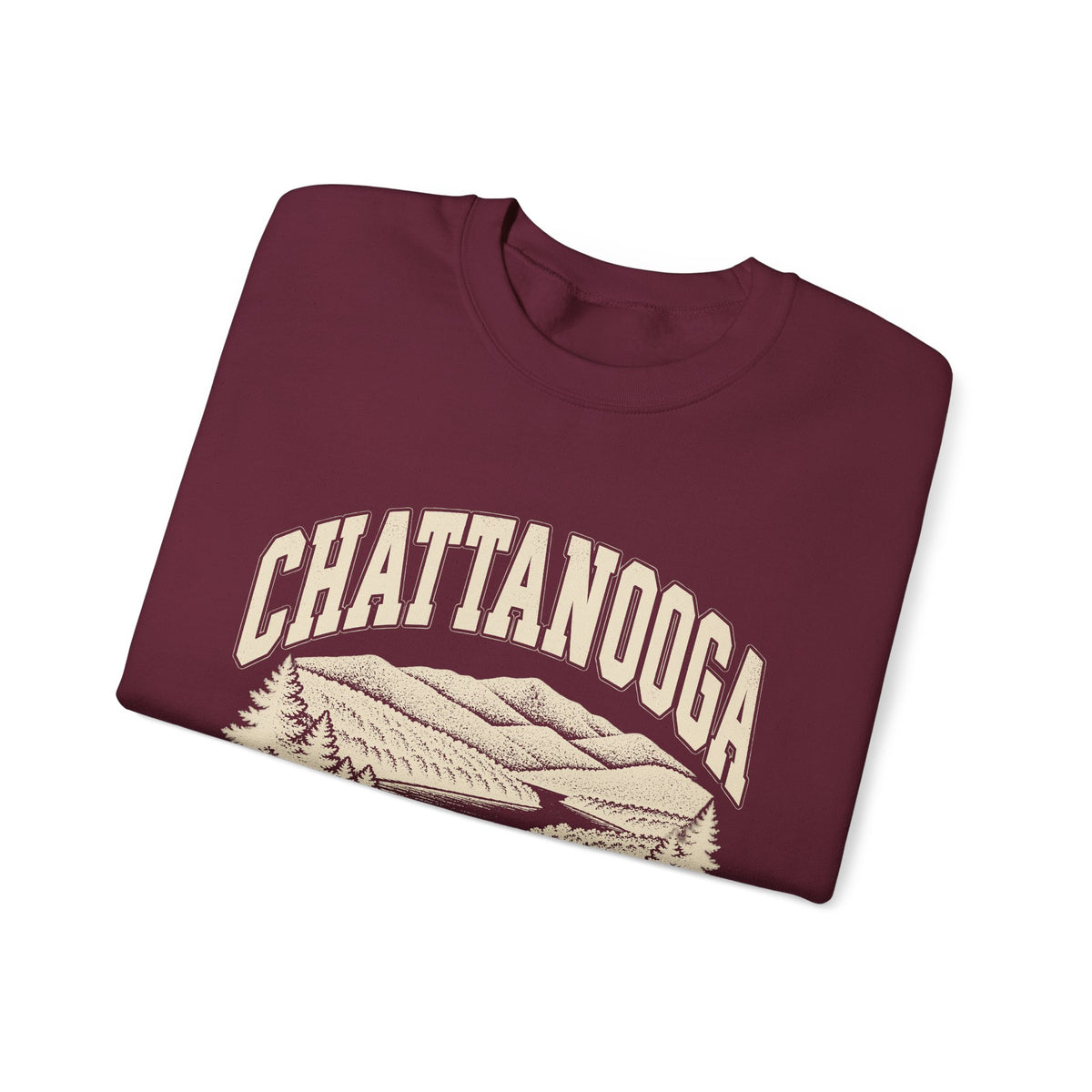 Chattanooga Vintage Varsity Crewneck Sweatshirt