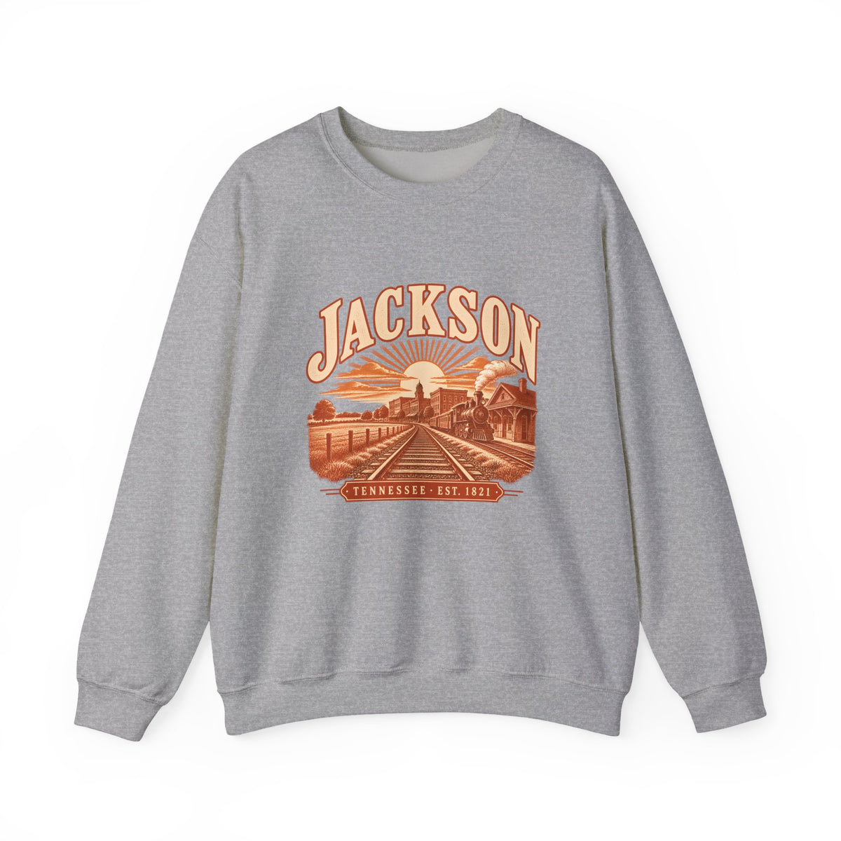 Jackson Engraved Valley Crewneck Sweatshirt